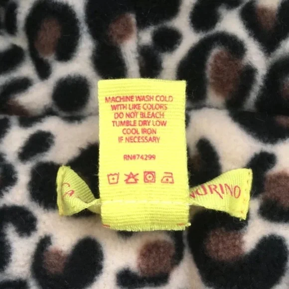 NWT Catherine Malandrino Baby Girl 12M Hooded Faux Fur Jacket Coat Pink J1CM835H - Picture 7 of 7